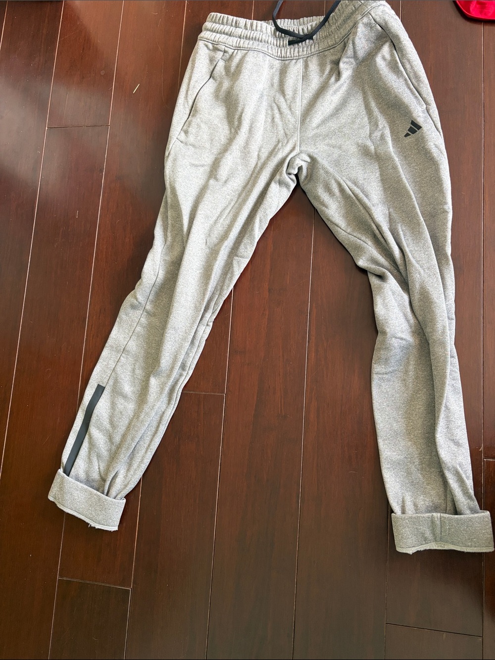adidas Light Gray Performance Joggers